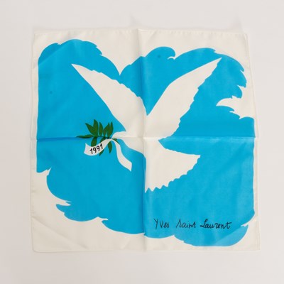 Lot 148 - Yves Saint Laurent Silk Scarf
