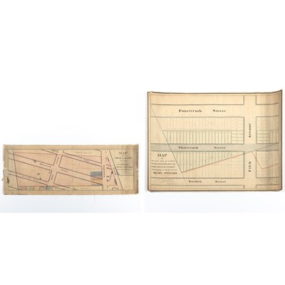 Lot 250 - Two enticing maps of Union Square