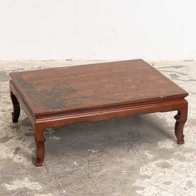 Lot 188 - Asian Style Paint Decorated Low Table