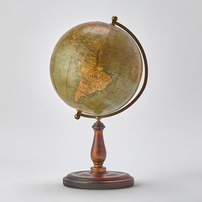 Lot 286 - Philip's British Empire Terrestrial Globe on Wood Stand