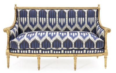 Lot 312 - Louis XVI Giltwood Canapé 'À la Turque'