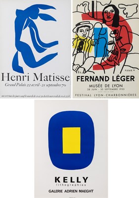 Lot 134 - Three Art Exhibition Posters