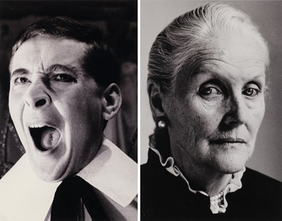 Lot 148 - Anthony Armstrong-Jones, Lord Snowdon, two portraits