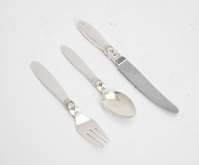 Lot 210 - Georg Jensen Sterling Flatware
