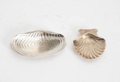 Lot 223 - Two Tiffany & Co. Shell Form Nut Dishes