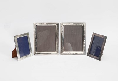 Lot 227 - Group of Sterling Photo Frames