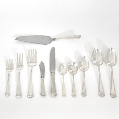 Lot 94 - Gorham Sterling Silver "Fairfax" Pattern Flatware Service