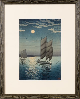 Lot 632 - A Japanese Woodblock Print