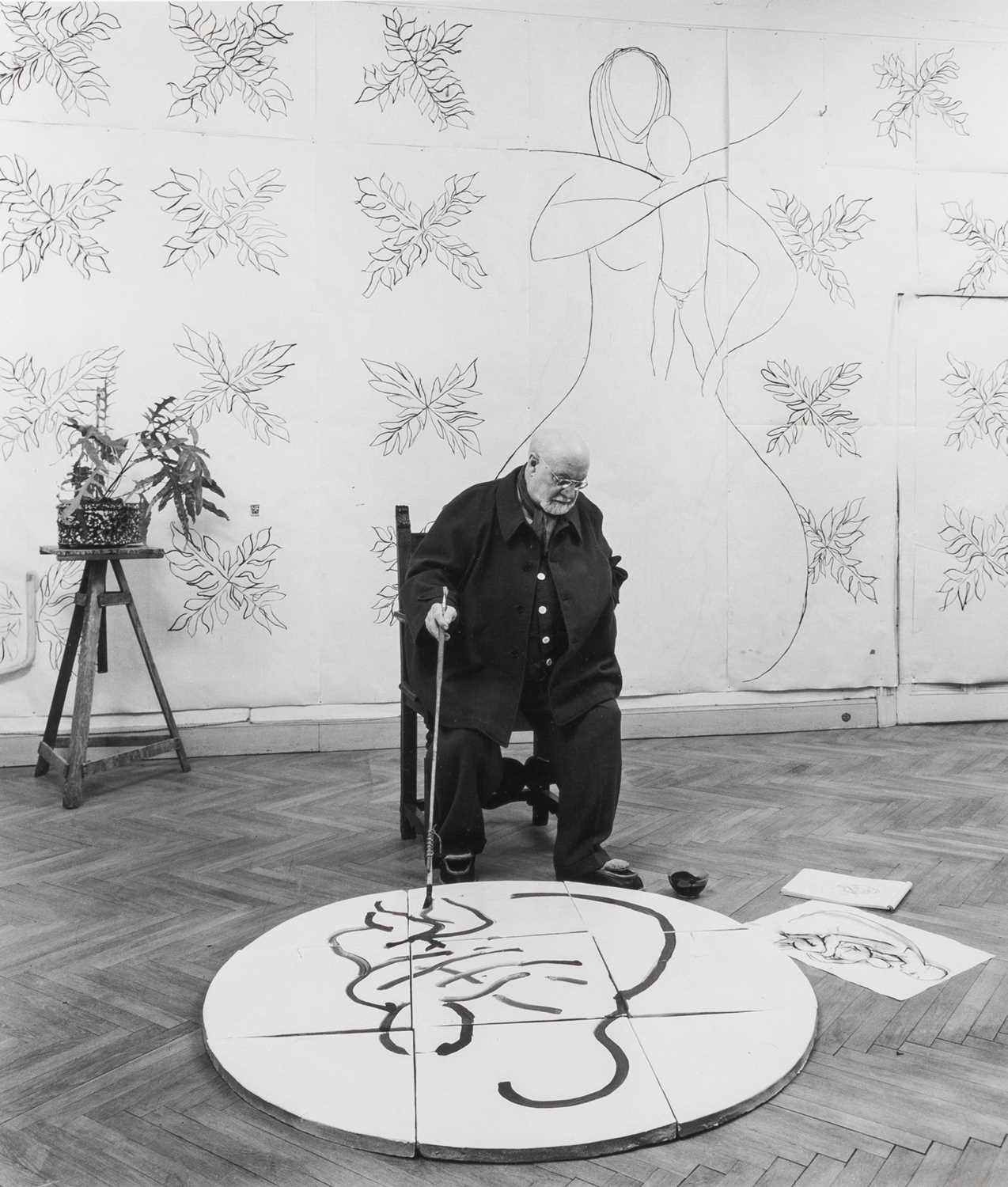 Lot 44 - Dmitri Kessel, Henri Matisse paints in Nice, France, 1949