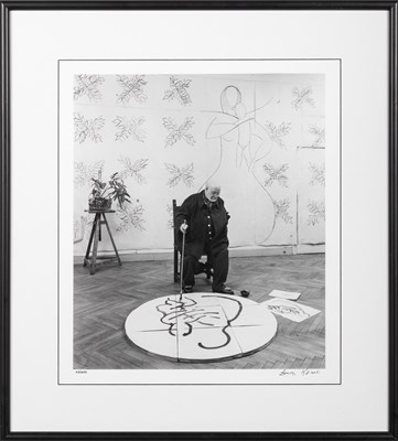 Lot 44 - Dmitri Kessel, Henri Matisse paints in Nice, France, 1949