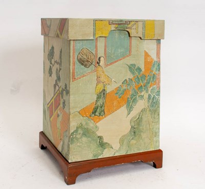 Lot 250 - Chinese Paper Mache Box