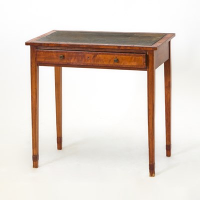 Lot 240 - Continental Inlaid Satinwood Side Table