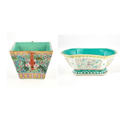 Lot 118 - Two Chinese Enameled Porcelain Articles