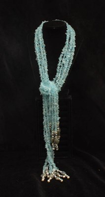 Lot 253 - Green Beaded Necklace