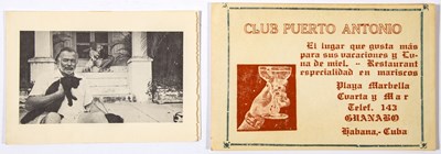 Lot 99 - Excellent photographs of Hemingway in Cuba