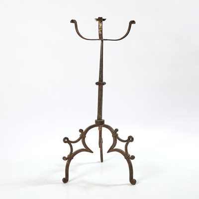 Lot 241 - Spanish Baroque Wrought Iron Lavabo Stand