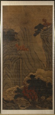 Lot 127 - A Chinese School Painting, After Zhang Sengyou