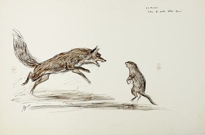 Lot 177 - A selection of original John Groth illustrations