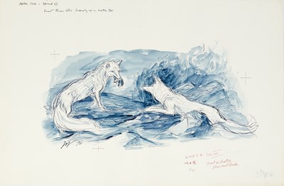 Lot 175 - Seven original illustrations by John Groth