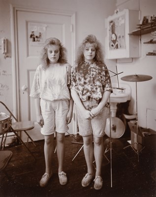 Lot 65 - Judith Joy Ross, The Stewart Sisters, H.F. Grebey Junior High School, Hazleton, Pennsylvania 1992