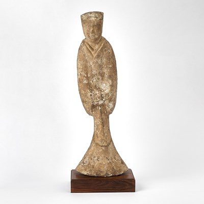 Lot 513 - Chinese Pottery Figure of an Attendant