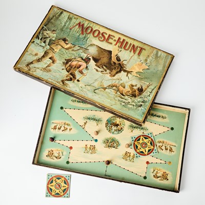 Lot 186 - A vintage Moose Hunt board game