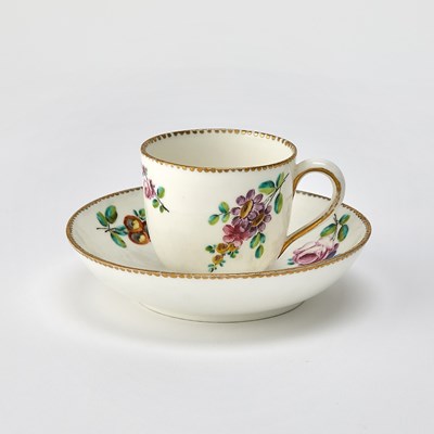 Lot 274 - Sèvres Porcelain Cup and Saucer