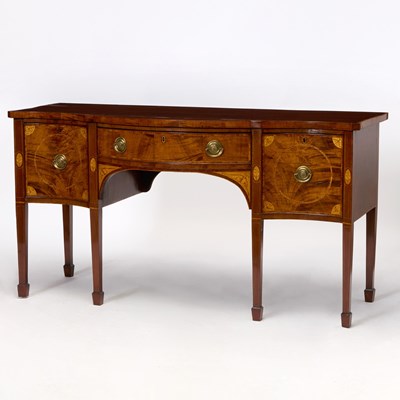 Lot 474 - George III Mahogany Sideboard