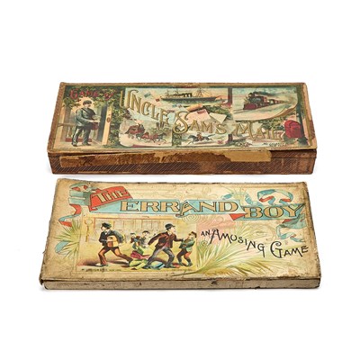 Lot 196 - Two McLoughlin Bros. board games
