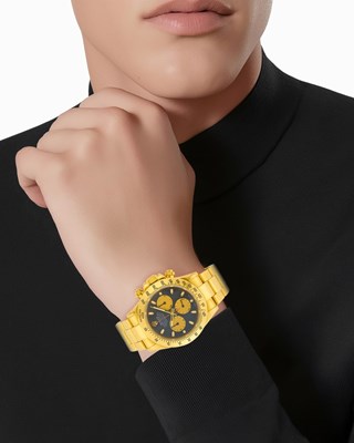 Lot 55 - Rolex Gentleman's Gold 'Cosmograph Daytona' Chronograph Wristwatch, Ref. 116528