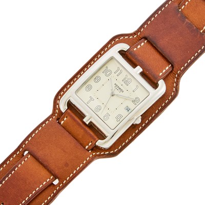 Lot 1206 - Hermès Stainless Steel 'Cape Cod' Wristwatch