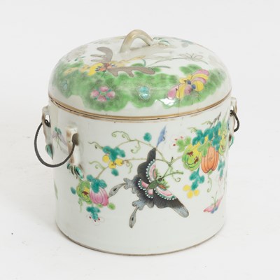 Lot 216 - Chinese Porcelain Covered Jar