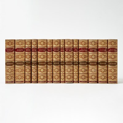 Lot 79 - Uniformly bound group of early Dickens editions