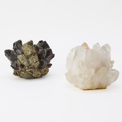 Lot 203 - Two Tony Duquette Quartz Votives