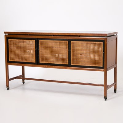 Lot 209 - Michael Taylor for Baker Furniture Co. Beech Wood Console