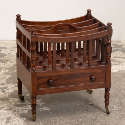 Lot 280 - Regency Style Mahogany Canterbury