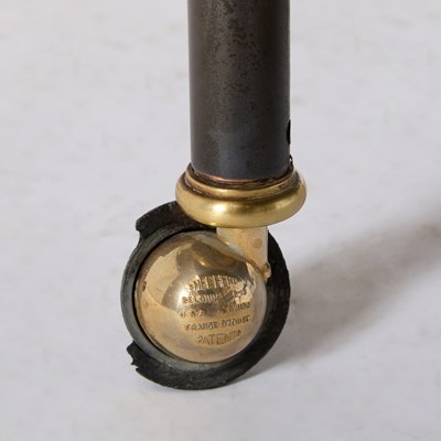 Lot 247 - Maison Jansen Black Lacquered "Royale" Folding Dining Table