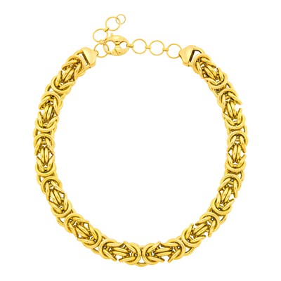 Lot 122 - Gold Link Necklace
