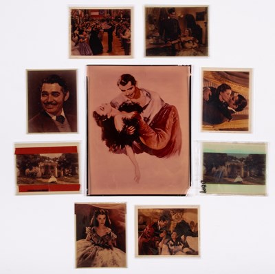 Lot 144 - Nine Photonegative Transparencies from Gone with the Wind