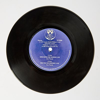 Lot 15 - God Save the Queen inscribed by Sid Vicious!