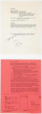 Lot 16 - Yoko Ono signed poem and artwork/paperwork