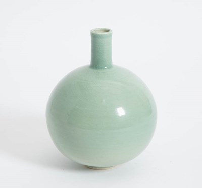 Lot 371 - Glazed Celadon Vase