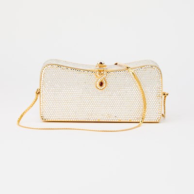 Lot 2347 - Judith Leiber Rhinestone Clutch