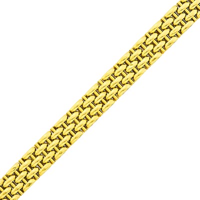 Lot 110 - Gold Link Bracelet