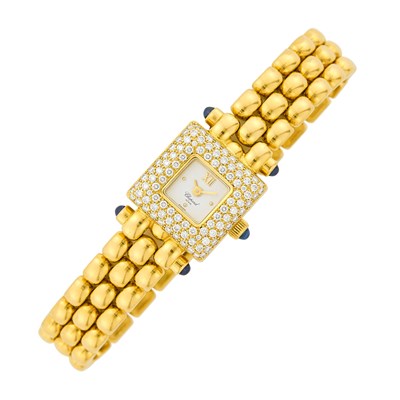 Lot 146 - Chopard Gold and Diamond 'Les Classiques' Wristwatch