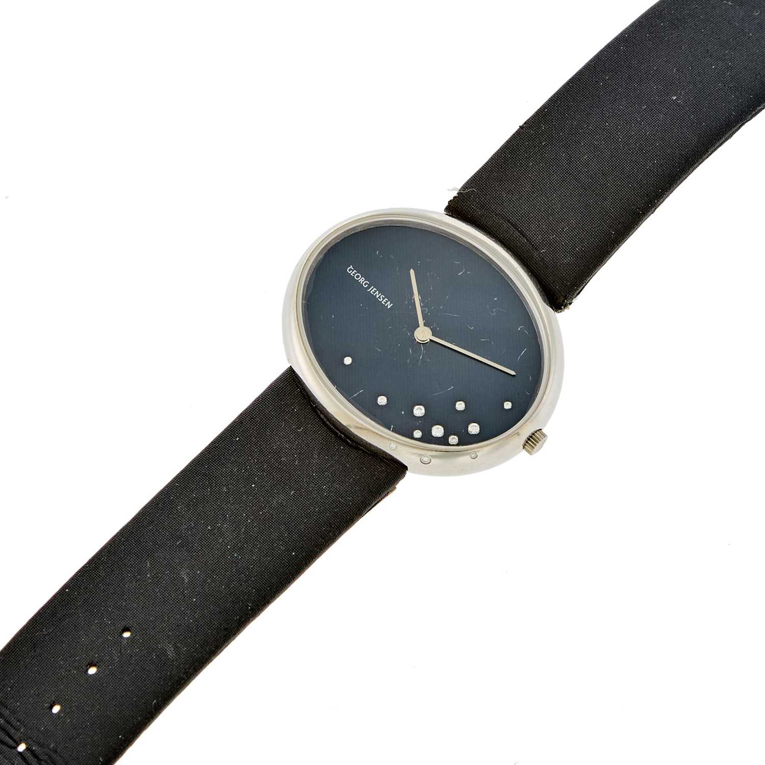 Lot 1091 - Georg Jensen Stainless Steel 'Starry Night' Wristwatch