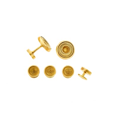 Lot 1011 - Gold Dress Set