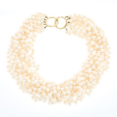 Lot 1161 - Tiffany & Co., Paloma Picasso Multistrand Freshwater Pearl Torsade Necklace