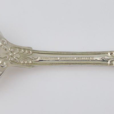 Lot 236 - Tiffany & Co. Sterling Silver "English King" Pattern Flatware Service