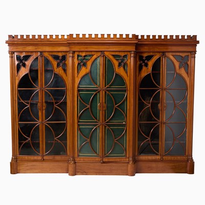 Lot 508 - George IV Neogothic Six-Door Mahogany Bookcase